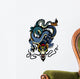 blue dragon tattoo Wall Decal