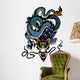 blue dragon tattoo Wall Decal