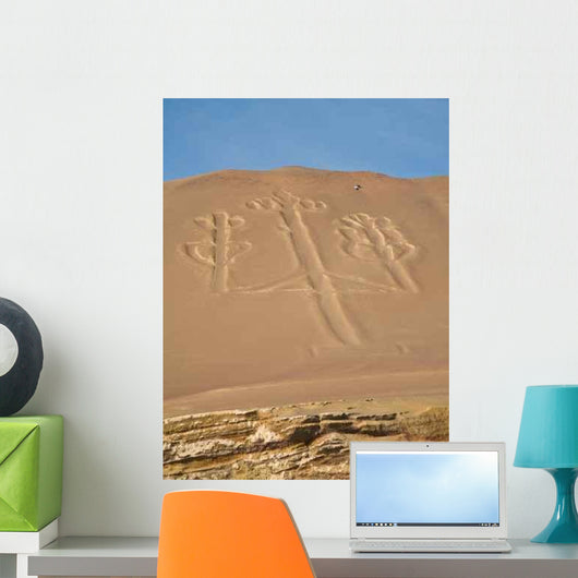 Candelabrum Paracas National Park Wall Decal