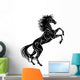 Rearing Horse, Vector Silhouette 