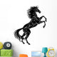 Rearing Horse, Vector Silhouette 