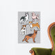 Dogs vector collection part 3 Wall Decal