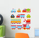 baby cars transportation Wall Decal