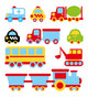 baby cars transportation Wall Decal