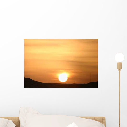 Couche Soleil Sur Le Wall Decal
