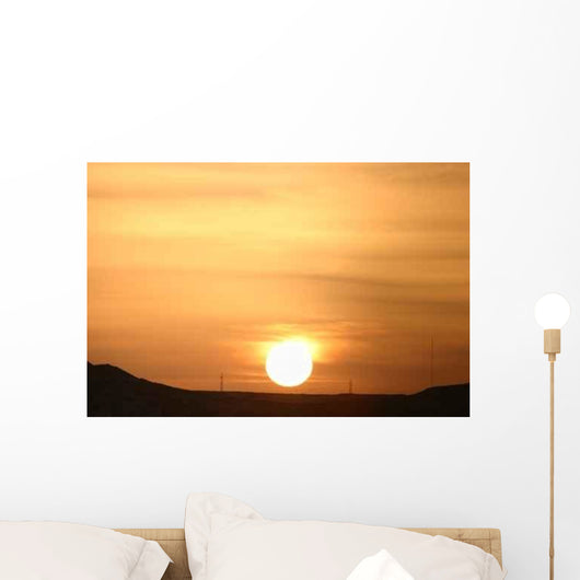 Couche Soleil Sur Le Wall Decal