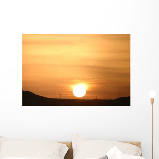 Couche Soleil Sur Le Wall Decal