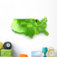 United States of America 3d map 