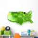 United States of America 3d map 