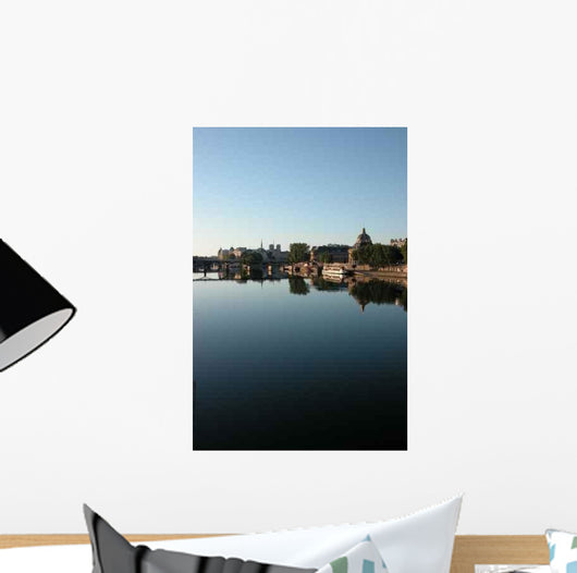 Sky Paris Seine Wall Decal