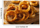 Homemade Crunchy Fried Onion Rings Wall Mural