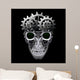 Steam punk skull Wall Mural