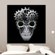 Steam punk skull Wall Mural