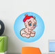 Sick Baby Wall Decal