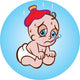 Sick Baby Wall Decal