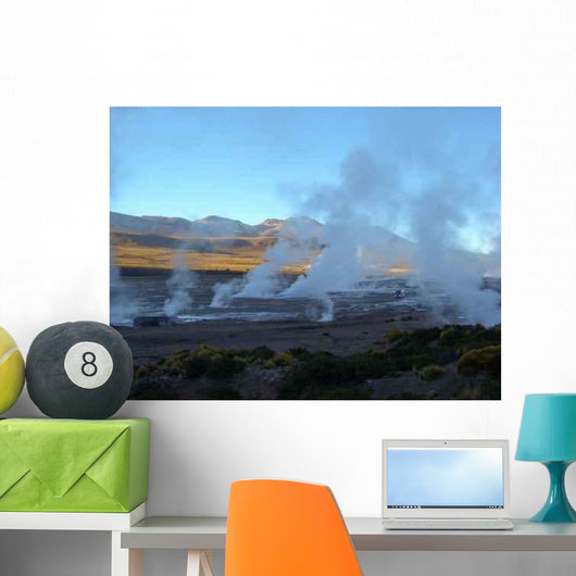 Geysirfeld Von Tatio Wall Decal