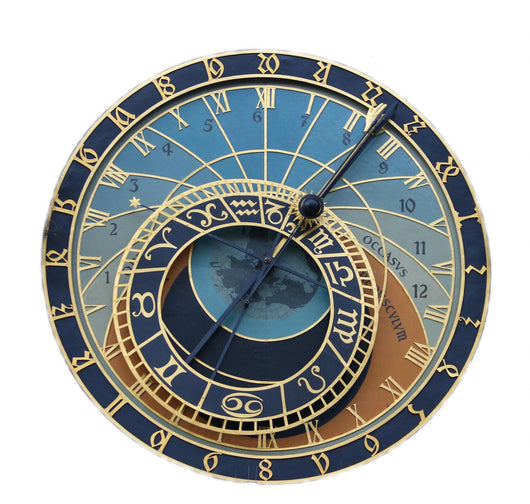 A astronomical clock in Prague, Czech republic Wall Decal