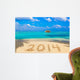 Numbers 2014 on beach 