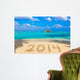 Numbers 2014 on beach 