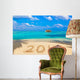 Numbers 2014 on beach 