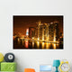 Miami at Night 3 Wall Mural