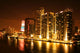 Miami at Night 3 Wall Mural