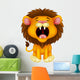 Lion Roaring Wall Decal