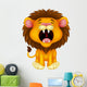 Lion Roaring Wall Decal