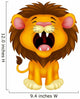Lion Roaring Wall Decal