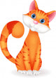 Cat Cartoon Chartacter Wall Decal