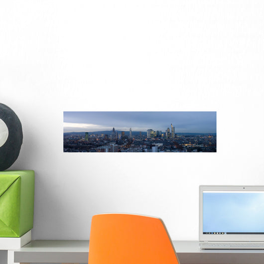 Extreme HiRes Panorama of Frankfurt. Crop where desired. Wall Mural