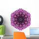 Kaleidoscopic Chrystanthemum Flower Mandala Wall Decal