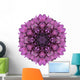 Kaleidoscopic Chrystanthemum Flower Mandala Wall Decal