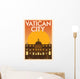 Vintage Vatican City Poster 