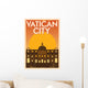 Vintage Vatican City Poster 