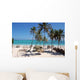 Caribbean Sea and Coconut Wall Decal
