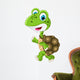 cute turtle cartoon walking Wall Decal