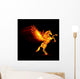 Fire Pegasus Wall Mural