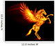 Fire Pegasus Wall Mural