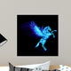 Fire Pegasus. Wall Mural