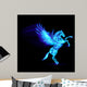 Fire Pegasus. Wall Mural