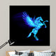 Fire Pegasus. Wall Mural