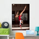 Portrait Young Gymnasts Training Wall Decal