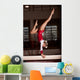 Portrait Young Gymnasts Training Wall Decal