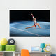 Portrait Young Gymnasts Competing Wall Decal
