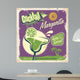 Retro poster design for one of the popular cocktails 