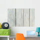 Close-up White Wooden Plank Wall Decal