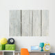 Close-up White Wooden Plank Wall Decal