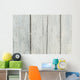 Close-up White Wooden Plank Wall Decal