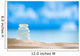 sea glass seaglass with ocean , beach and seascape Wall Mural